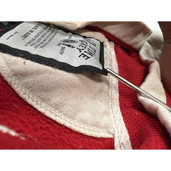 DETROIT REDWINGS Old Time Hockey Lacer Hoodie Hockey Style Gordie Howe #9 XL - Picture 16 of 16